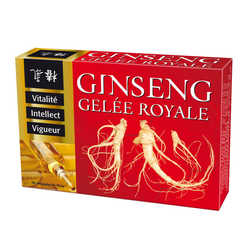 Ginseng & Royal Jelly Vials (20 x 10ml)